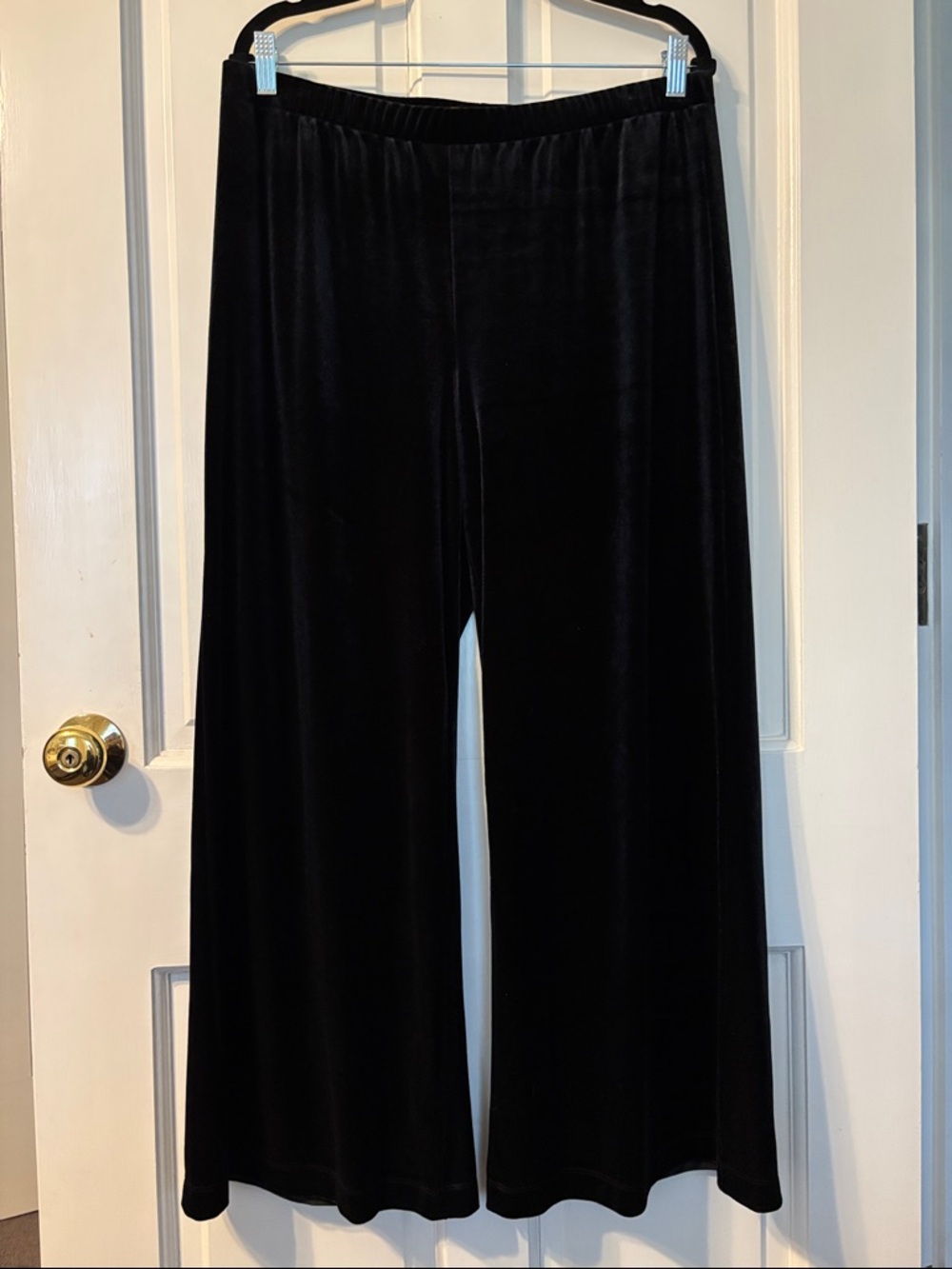 Chico's Wide Leg Velvet Pants
